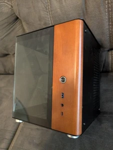 JONSBO TK-0 BLACK ITX Mini Tower PC CASE With Fans - Picture 1 of 2