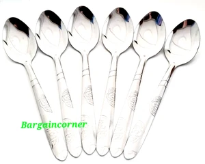 Tee Kaffeelöffel (T6) Dessert Tee Probierlöffel Teelöffel Edelstahl 14 cm - Bild 1 von 26