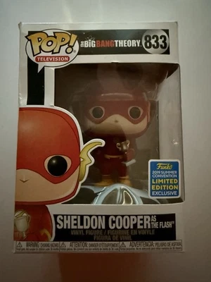 Funko Pop! Vinyl-The Big Bang Theory - Sheldon Cooper as The Flash #833 - Image 1 of 4