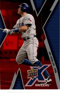 2009 Upper Deck X #90 Ian Kinsler Great!! - Picture 1 of 2