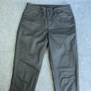 Nobody Jeans Womens Size 25 Black Sateen Cult Stretch Skinny Zip Ankle AU Made - Picture 1 of 11