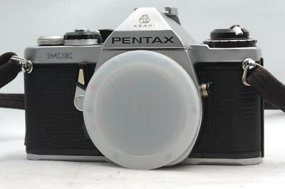 @ SakuraDo Camera @ Pentax ME Chrome K-Mount 35mm SLR Camera Body Made in Japan - Image 1 of 4