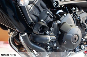 Anti-shock frame sliders for Yamaha MT-09 / XSR 900 Motorcycle Accessories - Picture 1 of 5