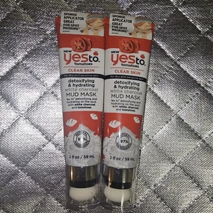 Yes to tomatoes CLEAR SKIN Detoxifying & Hydrating White Charcoal Mud Mask - Picture 1 of 1