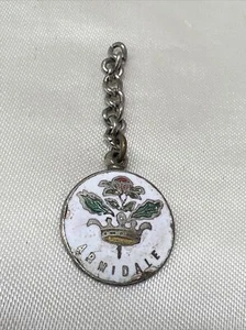 COLGANTE INSIGNIA VINTAGE ESMALTE ARMIDALE MELBOURNE VICTORIA JARRA - Imagen 1 de 5