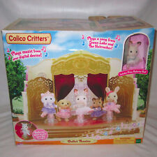 Calico Critters Ballet Theater Playset w/Ballerina Bell Bunny - New, Damaged Box