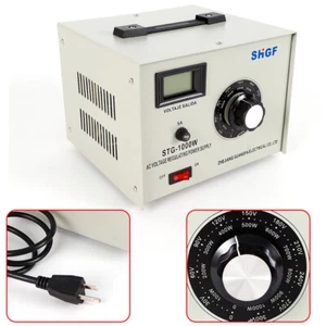 110V 0-300V STG-1000W Variac Voltage Regulator Power Supply for Precise Control - Picture 1 of 10