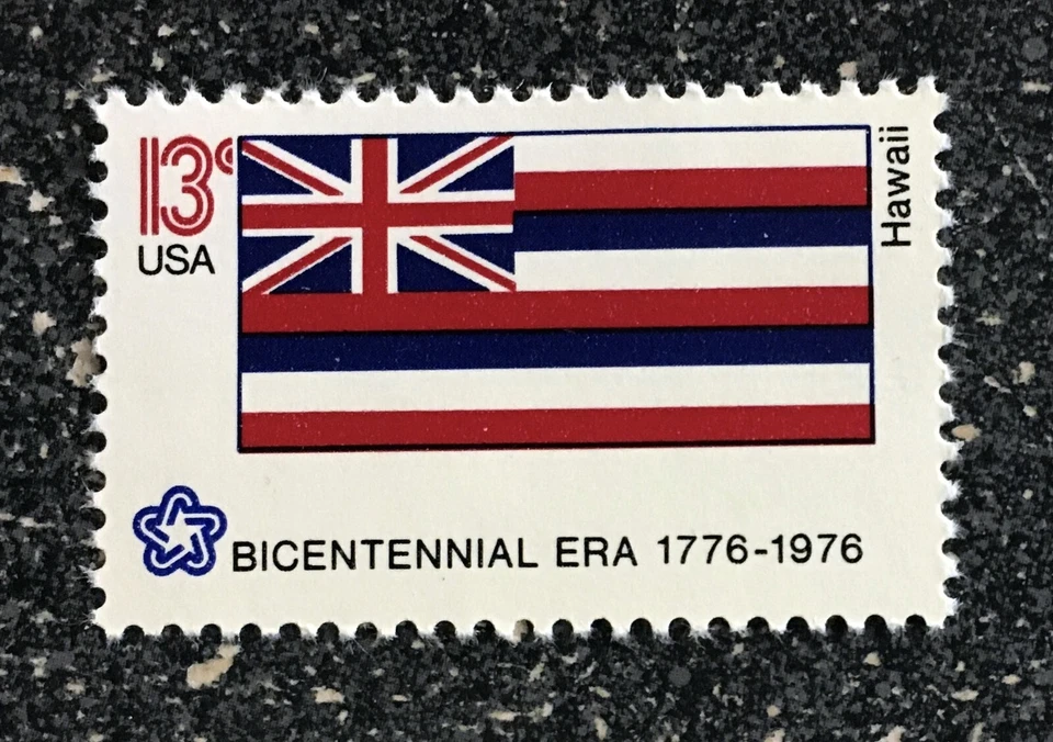 1976USA #1682 13c Bicentennial Era State Flags - Hawaii  Mint NH - Image 1 of 1