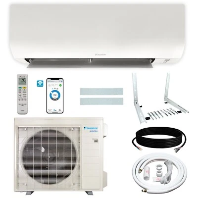 Daikin 24,000 BTU 21 SEER2 Aurora Ductless Mini-Split Air Conditioner - R32 - Image 1 of 4