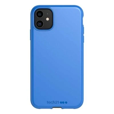 Funda para teléfono móvil iPhone 11 tech21 color estudio - azul harina de maíz Foto 1 de 4