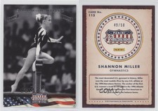 2012 Panini Americana Heroes & Legends Silver Proof /50 Shannon Miller #115