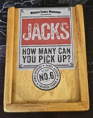 Wooden Games Workshop, Games Academy No.6 Jacks - NEW - Image 1 of 4