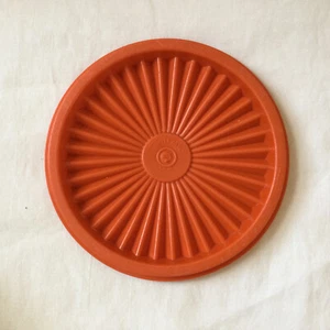 Tupperware orange Servier Ersatzdeckel - 812-41 - Bild 1 von 2