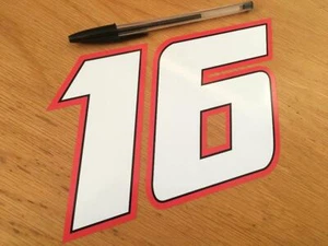 Joe Roberts Race Number 16 (Large) - UK SELLER - Picture 1 of 1