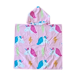 Strandponcho KIDS Unicorn - Bild 1 von 2