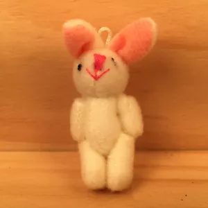 MARSHMALLOW THE BUNNY RABBIT “White” Sweet Miniature Animal Tiny Soft Toy Friend - Picture 1 of 3