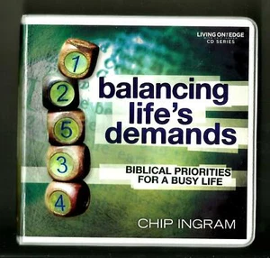 CHIP INGRAM Balancing Life's Demands (2009, 5 CD) 5 Messages: Christianity - Picture 1 of 2
