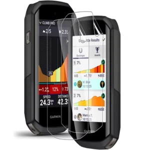 2 x For Garmin Edge 1050 Hydrogel Screen Protector HD Clear Film Cover - Picture 1 of 8