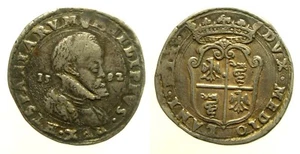 Milano - Filippo II (1554-98) - Mezzo Scudo 1582 Ag g.15,87 Mir314/6 BB - Imagen 1 de 1