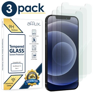 3 PACK For iPhone 15 14 13 12 11 Pro Max X XR Tempered Glass Screen Protector - Picture 1 of 48
