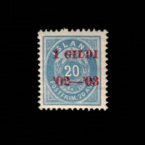 Iceland, Scott 47, Coat of Arms, 1902-1903, MNH - Picture 1 of 2