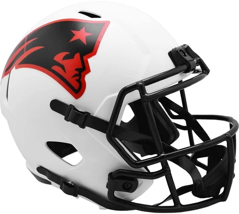 New England Patriots LUNAR Alternate Revolution  Replica Football Helmet Cover