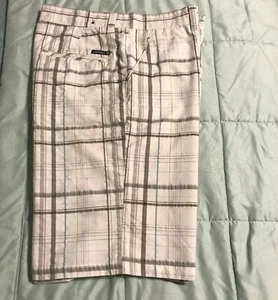 Pantalones cortos para niños UNIVIBE blancos con rayas grises talla 12 - Imagen 1 de 11