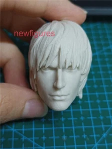 1/6 1/12 1/18 Dante Man Head Sculpt For 12" 6" 3.75" Male Action Figure Body - Picture 1 of 7