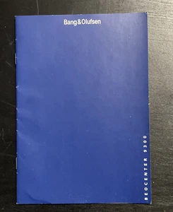 Vintage Original Bang & Olufsen Beocenter 9300 Handbuch - Bild 1 von 5