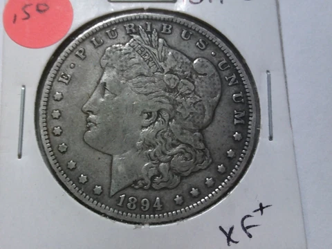 1894-O Morgan Dollar in XF Cover