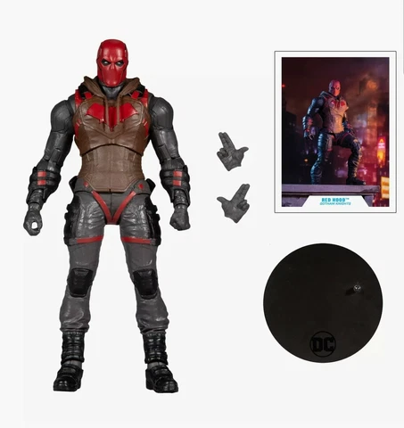 McFarlane DC Multiverse * RED HOOD Jason Todd GOTHAM KNIGHTS *  7" Action Figure Cover
