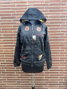 Vintage Deadstock Ed Hardy Women’s Zip Up Jacket Size XS.S.M.L.XL - Picture 1 of 11