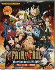 Anime DVD Fairy Tail Complete Series End with 2 Movies (2009-2019, DVD)