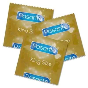 PASANTE KING SIZE PRESERVATIVI XXL EXTRALARGE 60 MM LUNGHI XL QUANTITÀ 50PZ - Foto 1 di 4