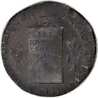 [#1065906] Monnaie, France, 2 sols aux balances daté, 1793 / AN II, Pau, Pedigre