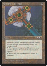 MTG Magic the Gathering 1x SP Gustha's Scepter - Alliances x1