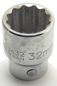 Williams 3/4" Drive 32mm 12 Point Metric Socket Model 33632 Used - Picture 1 of 1