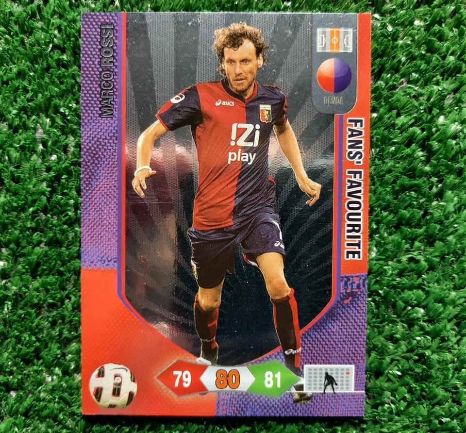 CARD ADRENALYN XL 2010/11 PANINI GENOA ROSSI CALCIO FOOTBALL SPECIAL 2011