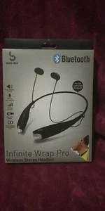 Bass Jaxx Bluetooth Infinite Wrap Pro Wireless Stereo Headset - Picture 1 of 2