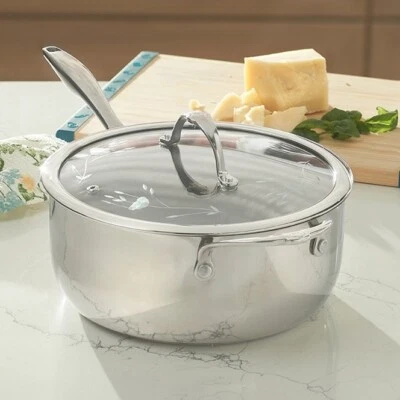 Princess House HERITAGE SIGNATURE 4-Qt. Sartén de chef antiadherente (10612) ¡Nueva! Foto 1 de 2