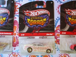 Hot Wheels Wayne's Garage Schuhkarton echte Fahrer 2009 9/39 weiße Flammen - Bild 1 von 8