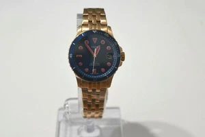 Reloj Fossil para mujer oro rosa IP SS esfera azul ES4767 - Imagen 1 de 6