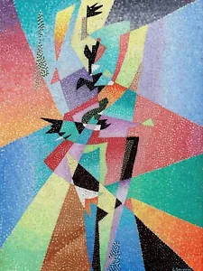 Pintura Bailarina en la Luz de Gino Severini Reproducción - Imagen 1 de 3