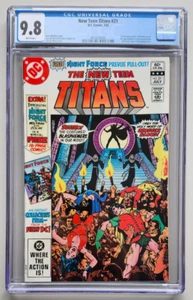 New Teen Titans #21 - KEY - Many 1st Appearances - Night Force Preview - CGC 9.8 - Picture 1 of 1