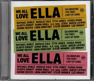 VERSCHIEDENE KÜNSTLER ""WE ALL LOVE ELLA FITZGERALD"" CD 2007 Verve versiegelt - Bild 1 von 2