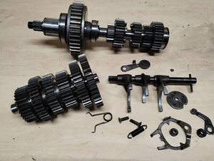 1976 Honda Goldwing 1000 Gl1000 Transmission Gear Shift Shaft Trans Shift Forks  - Picture 1 of 8