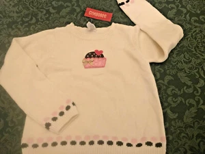 NWT gymboree sweater 7 Sweeter than chocolate cupcake bon bons birthday valenti - Picture 1 of 4