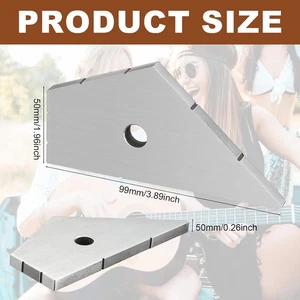 Fret Kisser Guitar Spot Leveling Tool Stainless Steel Luthier for Bass Repair - Picture 1 of 6