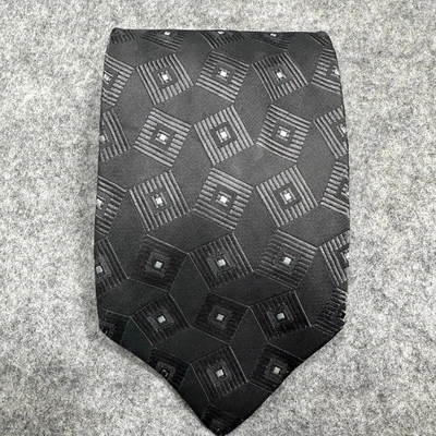 Corbata para hombre Pal Zileri 100 % seda diseñador italiano geométrico preppy tejida Foto 1 de 4