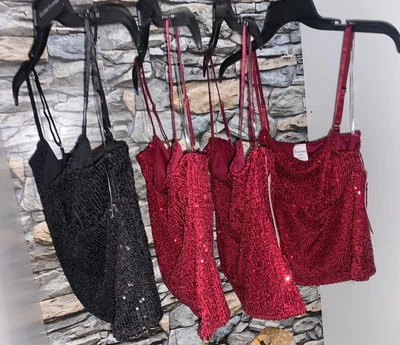 Cami Brillante Mujer Talla (XS)  Foto 1 de 4